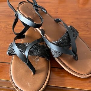 Toms Sandals size 10. Hardly worn!